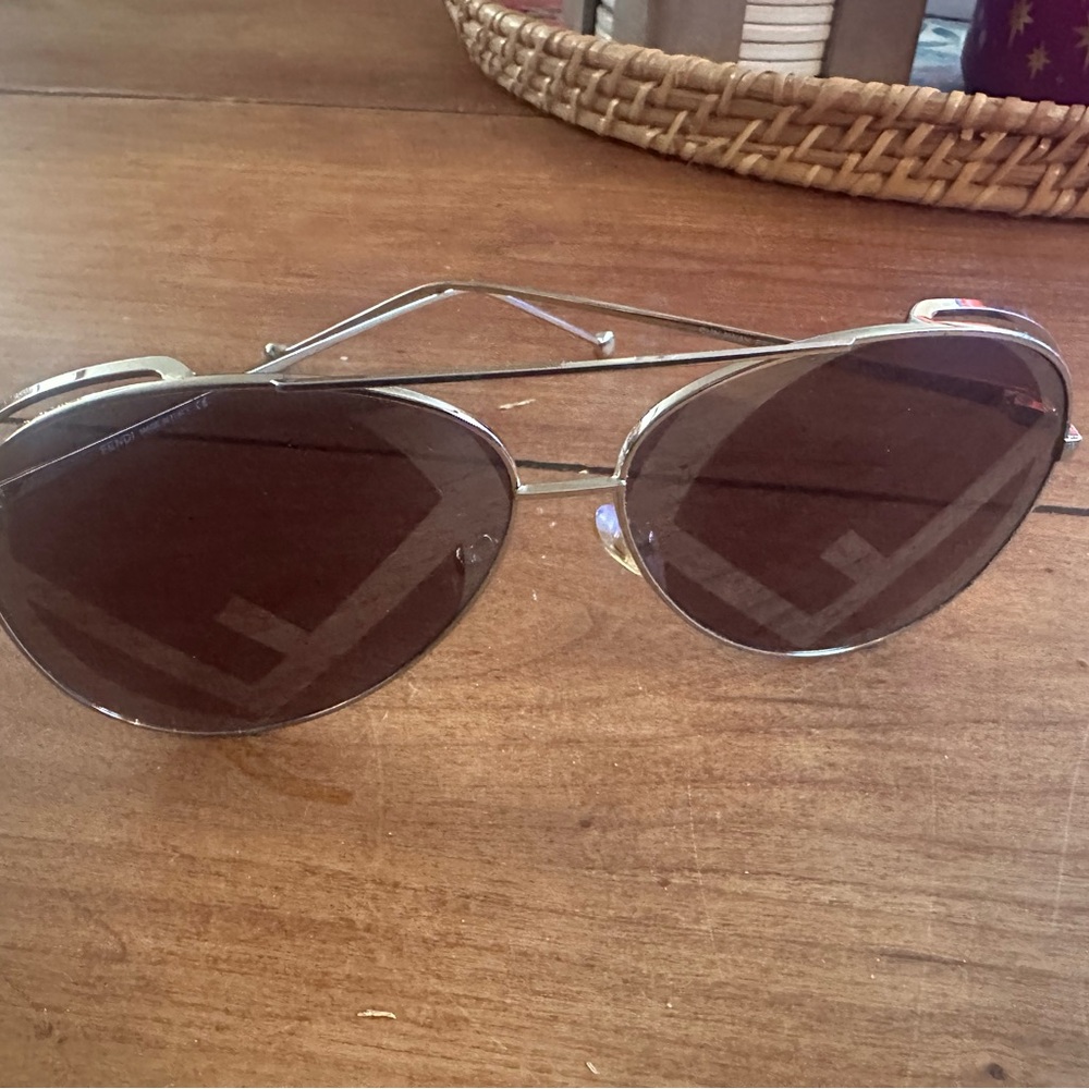 Fendi Eyewear Arm with Engraved Design